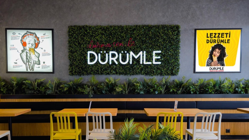 Dürümle Bursa Anatolium AVM’de yeni restoranını açtı