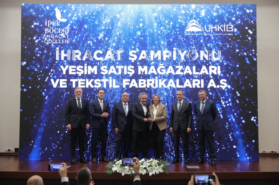 YEŞİM TEKSTİL İHRACAT ŞAMPİYONLUĞUNU SÜRDÜRDÜ
