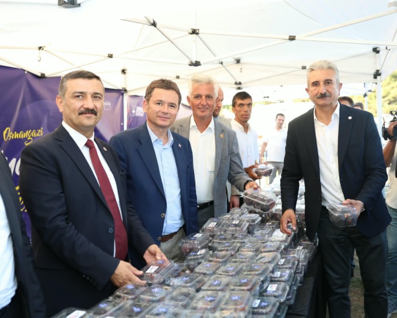 Osmangazi’nin Siyah İnciri Festivalle Buluştu