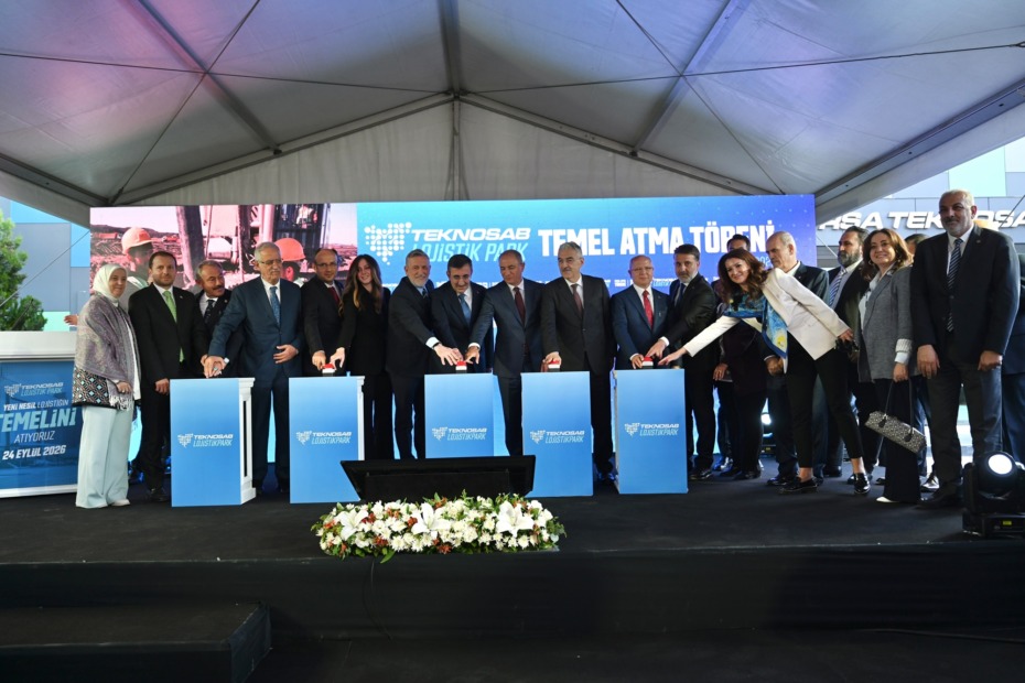 Bursa’yı Dünya Pazarlarına Bağlayacak Dev Yatırım TEKNOSAB Lojistik Park’ın Temeli Atıldı