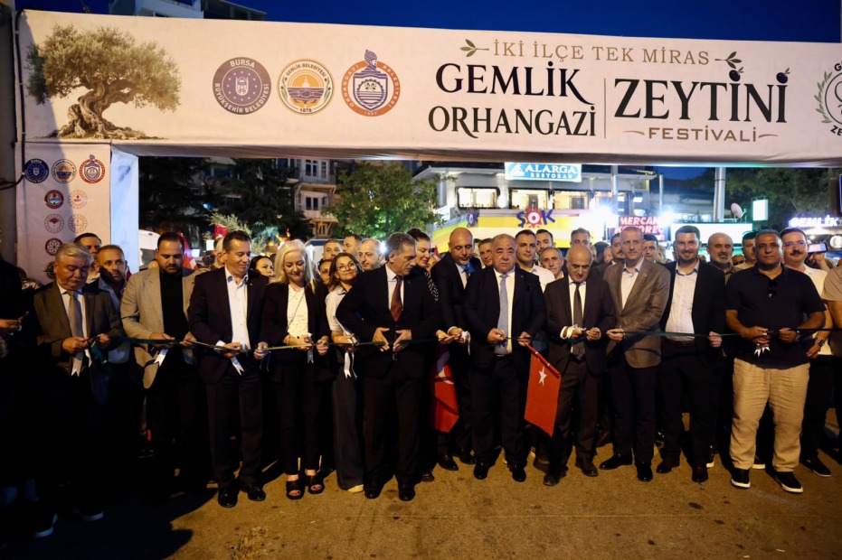 Uluslararası Gemlik Zeytini Festivali 33. Kez Kapılarını Açtı