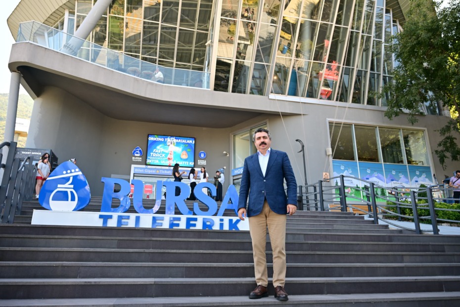 YILDIRIM’DA KADIN VE ÇOCUKLARA TELEFERİK KEYFİ