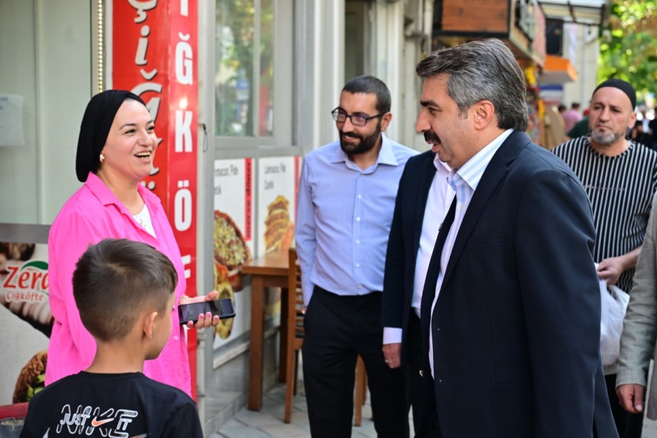BAŞKAN OKTAY YILMAZ’DAN ESNAF ZİYARETİ