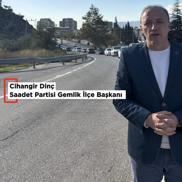CİHANGİR DİNÇ; “GEMLİK’İN GİRİŞİ YİNE YOK!”