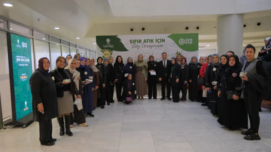 İnegöl Belediyesi’nden Sıfır Atık Etkinliğinde Örnek Uygulama