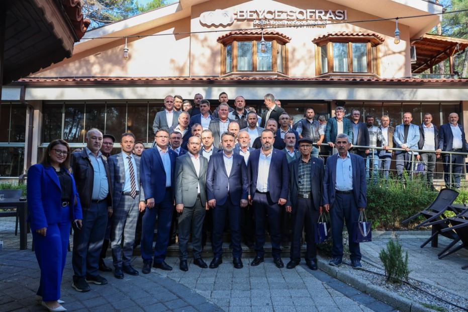Başkan Vekili Biba, Orhaneli muhtarlarıyla istişare etti