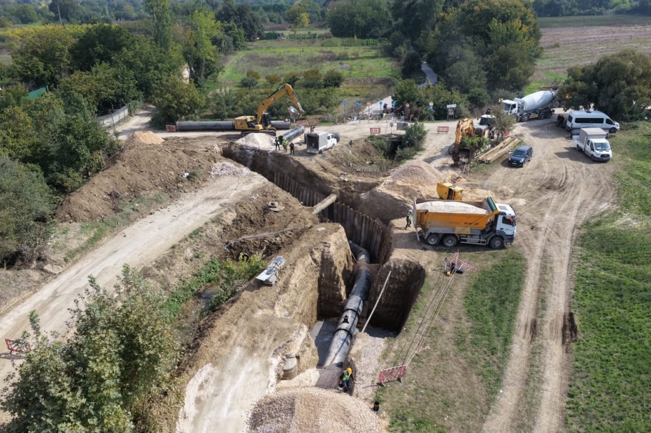 Büyükşehir’den içme suyu altyapısına güçlü takviye