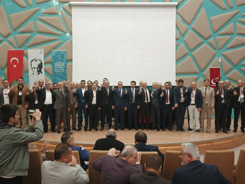 Saadet Partisi Nilüfer’de yeni dönem: Ensari Altınışık görevi devraldı