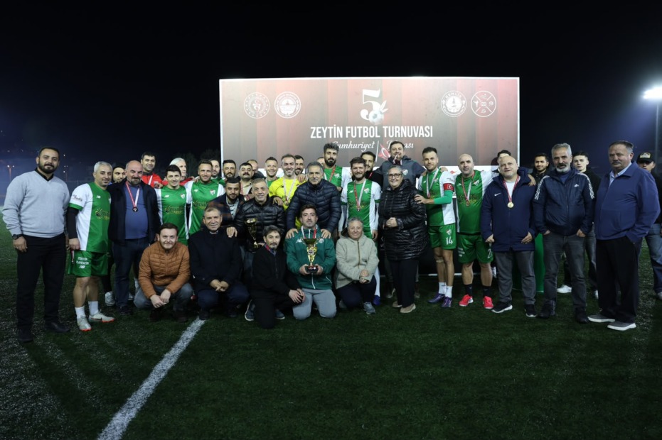 5. ZEYTİN TURNUVASI CUMHURİYET KUPASI’NDA ŞAMPİYON YENİKÖY BURSASPOR