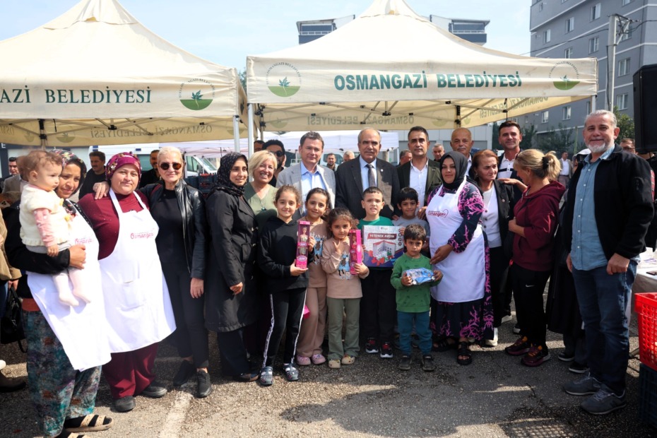 Osmangazi’de Salça Bereketi İmeceyle Büyüdü