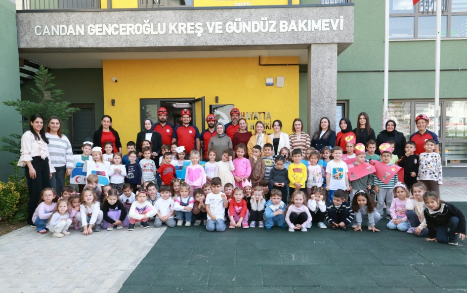 Osmangazi’de Kreş Öğrencileri Afetlere Karşı Bilinçlendirildi