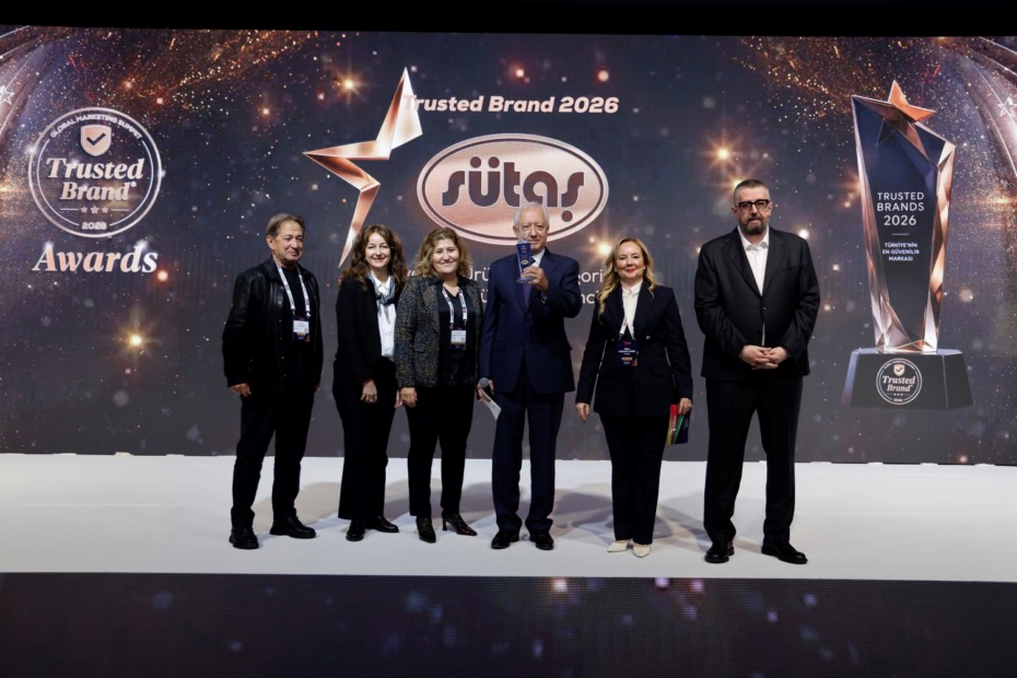 Sütaş, süt ve süt ürünlerinde “Türkiye’nin En Güvenilir Markası”