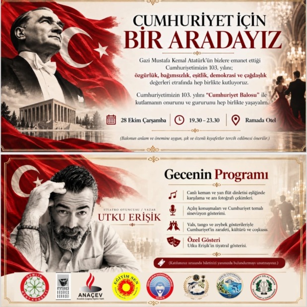 GEMLİK’TE CUMHURİYET BALOSU GELENEĞİ YENİDEN HAYAT BULUYOR