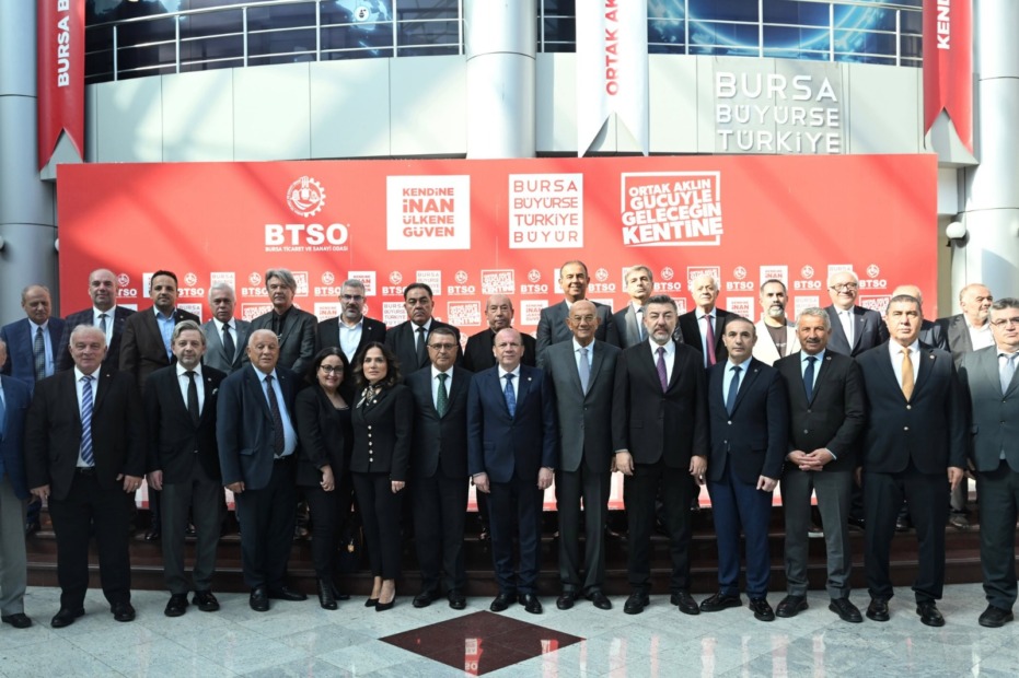 BESOB’dan BTSO Başkanı Özer Matlı ve Meclis Başkanı Erol Dağlıoğlu’na hayırlı olsun ziyareti