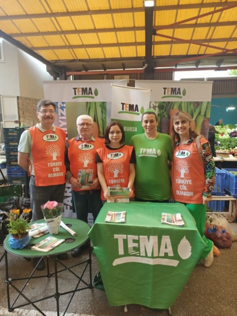 TEMA Vakfı Bursa’da Bayrak Değişimi